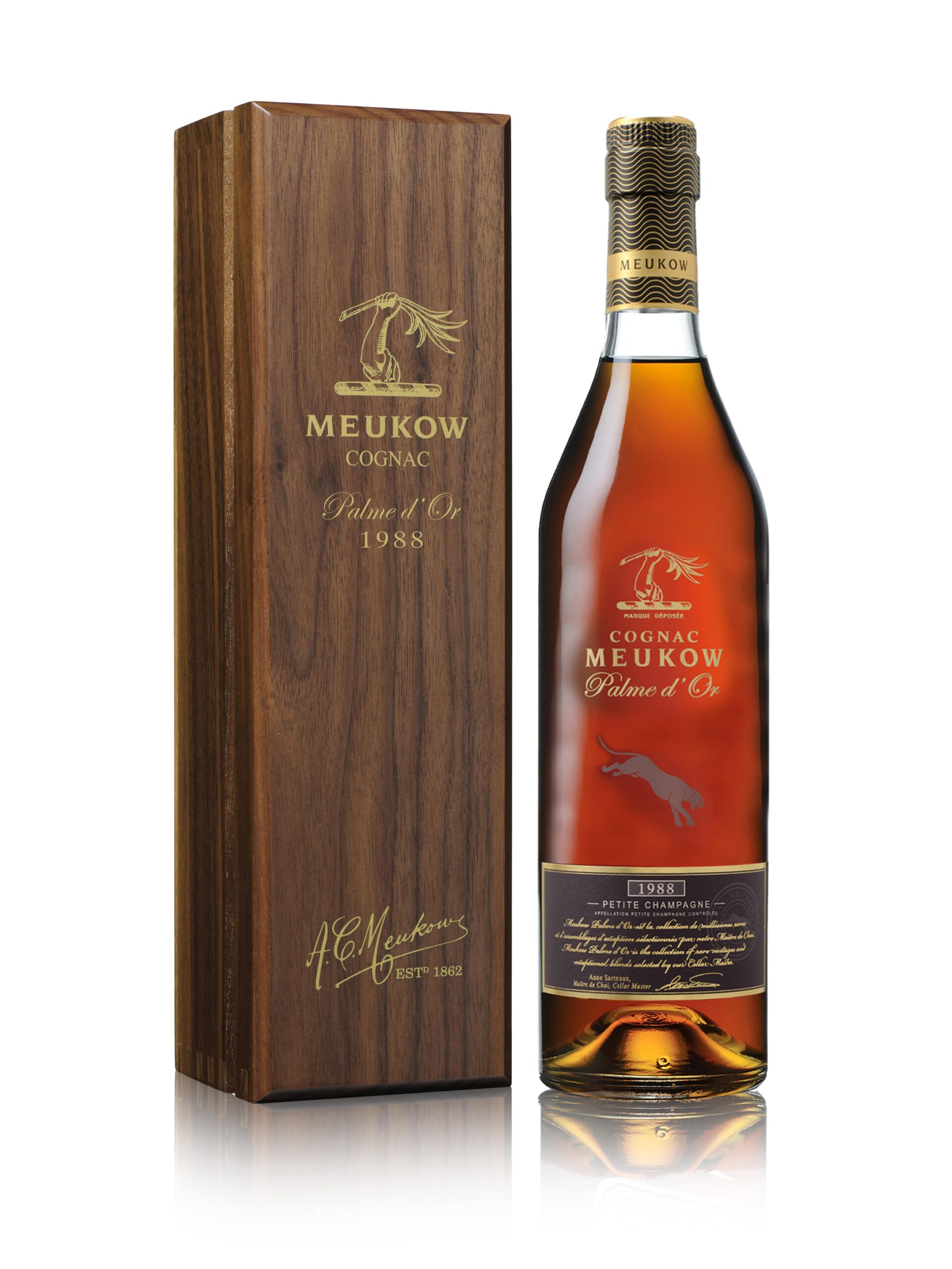 12 Cognac what are the 3 points to check on the label? Meukow Cognac